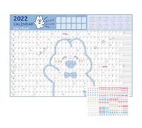 Calendrier Mural Kawaii 2022, Jolie Affiche De Calendrier, Calendrier Mural, Planificateur Quotidien, Notes Pour Les Élèves, Liste De Choses À Faire, Fournitures Scolaires, Nouvelle Collection