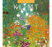 Calendrier mural mensuel Red Robin 2027 Klimt | 30,5 x 30,5 cm | Calendrier de 12 mois à suspendre, papier épais et robuste de qualité supérieure, notes lignées et zone de tâches