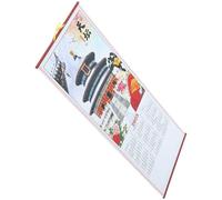 Calendrier Mural Suspendu en Papier Année du Serpent 2025 | Décor Mural Simple, Perforation Pratique, Cordelette Fournie, Usage Maison ou Bureau