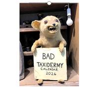 Calendrier mural Taxidermie ratée 2026: Collection hilarante et grotesque de taxidermie | Calendrier mural drôle, bizarre, répugnant et dérangeant | cadeaux de Noël originaux | Format A4 (1Pc)
