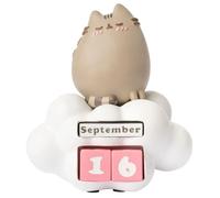 Calendrier perpÃ©tuel 3D Erik Pusheen Purrfect Love Collection Blanc 10x12x13 cm