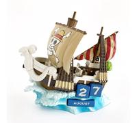 Grupo Erik - Calendrier Perpétuel, Vogue Merry One Piece | Figurine One Piece, Bateau de Luffy et des Mugiwara, Idée Cadeau Manga