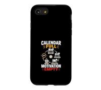 Calendrier Plein Motivation Vide Humour Bureau Coque pour iPhone SE (2020) / 7/8