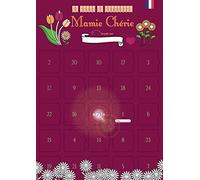 Calendrier pour Mamie Chérie 25 messages tendres | Carte géante chevalet inclus, Calendrier de l'avent, Format A3