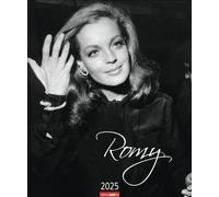 Calendrier Romy 2025 - Grand calendrier mural avec 12 photos touchantes de l'actrice Sissi Romy Schneider - Calendrier décoratif à suspendre