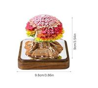 Calendrier Sculpture en Papier 3D Design Arbre et Maison Planificateur Art