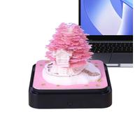 Calendrier Sculpture Papier 3D Ornement De Bureau Design Artistique Arbre