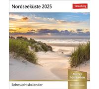 Calendrier semainier 2025 avec 53 cartes postales : calendrier de voyage avec 53 cartes postales de qualité supérieure des plus belles destinations de voyage 2025 (calendrier de recherche Harenberg)