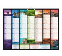 Calendrier semestriel mural 2027 - Bancolor - 40,5 x 55 cm