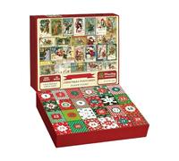 Calendriers De L'Avent - 2025 Advent Christmas Calendrier De Puzzle De Noël, Calendrier À Rebours De 24 Jours, 1008 Pièces De Noël Jigsaw Puzzle Game, Cadeau, Adapté Aux, Adolescents