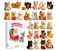 Calendriers De L'Avent Pour Chiens 2025, Figurines De Chiots À Suspendre 24 Jours, Coffret De Calendriers De L'Avent 2D En Acrylique, Pour Hommes Femmes Garçons Filles Jeunes