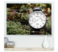 Calendriers muraux haut de gamme 2027, format A2 horizontal, présentant des montres du monde entier