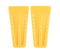 Cales d'abattage en Plastique Cales de d'arbre Accessoires de tronçonneuse Plastique d'abattage forestier léger et Durable 14,2 x 4,5 x 2,5 cm 2 pièces