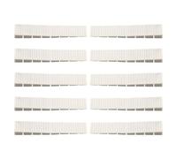 Cales De Nivellement Lot 10 Cales Robustes Antidérapantes Support De Table | de Meuble pour Nivellement Pour Appareils Électroménagers Chaises Sols Bureaux Réfrigérateurs Armoires Et Placards Blanc