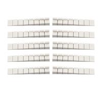 Cales de nivellement pour Meubles 10 Pièces Blocs Rehausseurs Table | Cales de nivellement pour table Pour Appareils Électroménagers Chaises Sols Bureaux Réfrigérateurs A Blanc