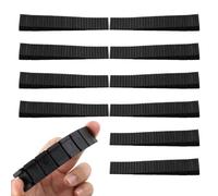 Cales De Nivellement pour Meubles 10 Pièces Blocs Rehausseurs Table | Coin Mobilier Pour Appareils Électroménagers Chaises Sols Bureaux Réfrigérateurs Armoires Et Placard Noir