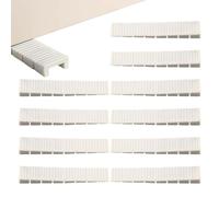 Cales de nivellement pour Meubles Lot 10 Cales Robustes Antidérapantes | de Meuble pour Nivellement Pour Appareils Électroménagers Chaises Sols Bureaux Réfrigérateurs Armoires Et Blanc