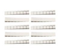 Cales De Nivellement Support en coin robuste antidérapant en 10 pièces | Cales de nivellement pour table Pour Appareils Électroménagers Chaises Sols Bureaux Réfrigérateurs Armoires Et Placards Blanc