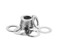 Cales De Réglage En Acier Inoxydable 304 M3-M30 0,1-1,0 Mm | Cales ultra-fines de haute précision for l'assemblage de machines(1mm Thickness,M12x18 20pcs)