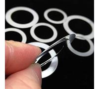 Cales De Réglage En Acier Inoxydable DIN988 304 M9-M40 | Cales ultra-fines de haute précision for l'assemblage de machines(Thick 0.5mm,M10x14mm (ID x OD))