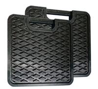Cales de stabilisation pour stabilisateurs de grue Crane RV Wrecker Outrigger Pad, nivellement empilable, plusieurs tailles 2 pouces, paquet de 1/2/3/4