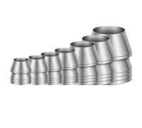 Cales Métalliques de Fixation pour Manche de Marteau, 7 Pièces en Fer