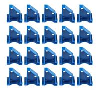 Cales Parquet 20pcs ABS 1/4 1/2 Pouce pour sol Flottant Cales(blue) | 20 par pack, grand format, pour idéal grandes surfaces, ABS pour durable, écartement précis