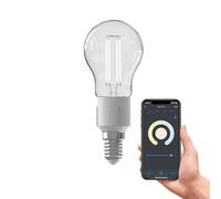 CALEX Ampoule LED Connectée, E14, P45, 4,5W, Blanc Chaud, Wi-Fi, Réglable | Contrôlez l’éclairage connecté à la voix et réglez couleurs, scènes, routines et minuteries dans l’appli Calex Smart