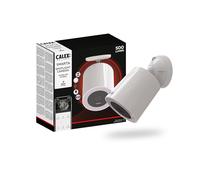 CALEX Caméra Extérieure Connectée avec Projecteur, 2K, Vision Nocturne, Détection de Mouvement, Projecteur 500lm, WiFi, Contrôle à Distance