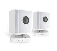 CALEX Smart Security Lot de 2 caméras d'intérieur 2K Spot et détecteur de mouvement Blanc