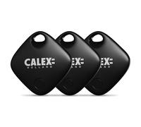 Calex Smart Tag - Lot de 3 - Compatible avec la Fonction de localisation Apple Find My, Suivi de Clés, Tracker Bluetooth avec Notification Sonore pour Fonction de Recherche