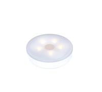 CALEX Spot On Éclairage de meuble et placard - Luminaire sous meuble cuisine, Rechargeable via USB, Installation facile avec aimant & Ruban 3M, Lumière dimmable, 30 Lumens