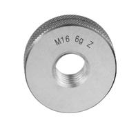 Calibre à anneau fileté 2 pièces/ensemble jauge à anneau fileté GO/NO GO jauge métrique 6g M6 M14 M16 vis externe de précision Fine, outil de Test de pas(M4X0.7)