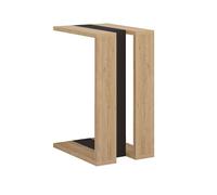 CALICOSY - Bout de Canapé H57 cm - Macha - Chêne clair / gris