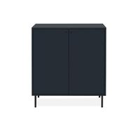 CALICOSY - Buffet 2 portes bleu royal L80 cm - BOGOTA - Bleu