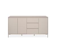 CALICOSY - Buffet 3 portes et 3 tiroirs couleur cachemire L170 cm - NERIO - Beige