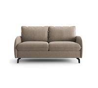 CALICOSY - Canapé lit 3 places en tissu - BIANCA - Beige