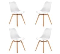 CaliCosy Chaise, Plastique, Blanc, Large