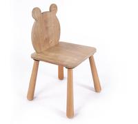 CALICOSY - Chaise pour enfant dossier ourson L30 cm - MAEL