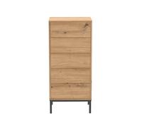 Calicosy Chiffonnier 5 Tiroirs Collection Lenny Décor Bois