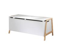 CALICOSY - Coffre de rangement avec 2 compartiments pour enfant L99 cm - LEON