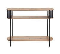 Calicosy - Console 3 Niveaux Décor Chêne Artisan - Eklo