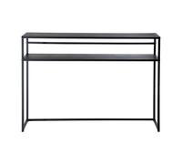 CALICOSY - Console en métal noir L112 cm - OLLI - Noir