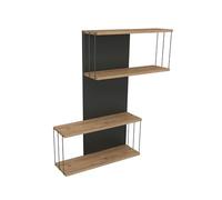 Calicosy Étagère murale avec 2 niches, H96 cm, DESTAN