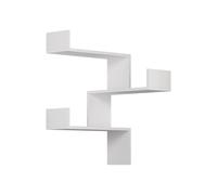 Calicosy - Etagère Murale d'angle 3 étagères H90 cm - Luska