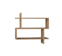 Calicosy - Etagère Murale Suspendue décor Bois chêne L70 cm - PARALEL