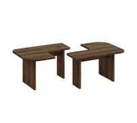 Calicosy Lot de 2 tables basses, largeur 90 cm - ADEL