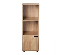 CALICOSY - Meuble 3 cases avec une porte - Modu - Bois