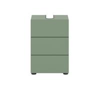 CALICOSY - Meuble sous lavabo 1 porte L38 cm - NUA - Vert