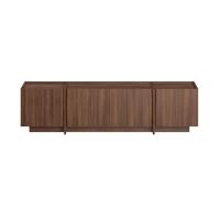 CALICOSY - Meuble TV 4 portes L180 cm - ARVEN - Noyer